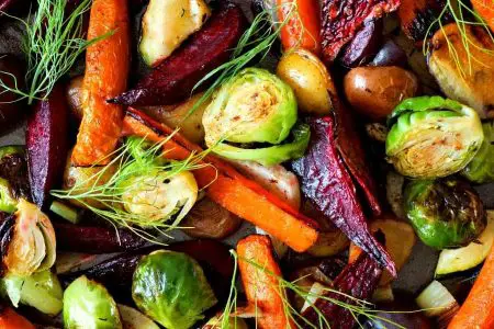 Image of roasted winter vegetables recipe