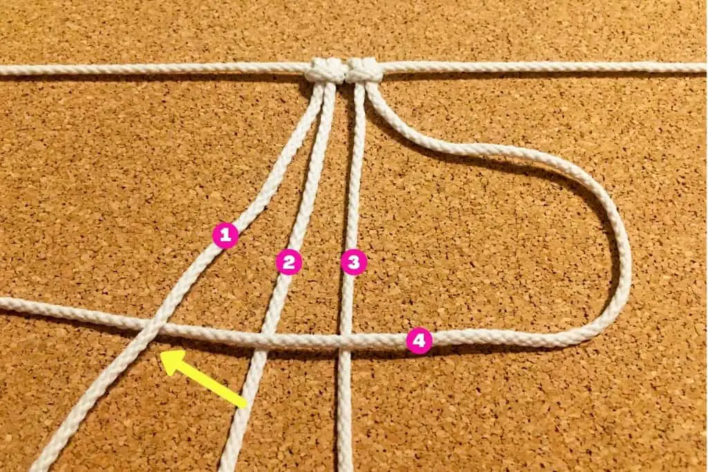 How to Macramé Tying the Basic Macramé Knots The Leafy Little Home